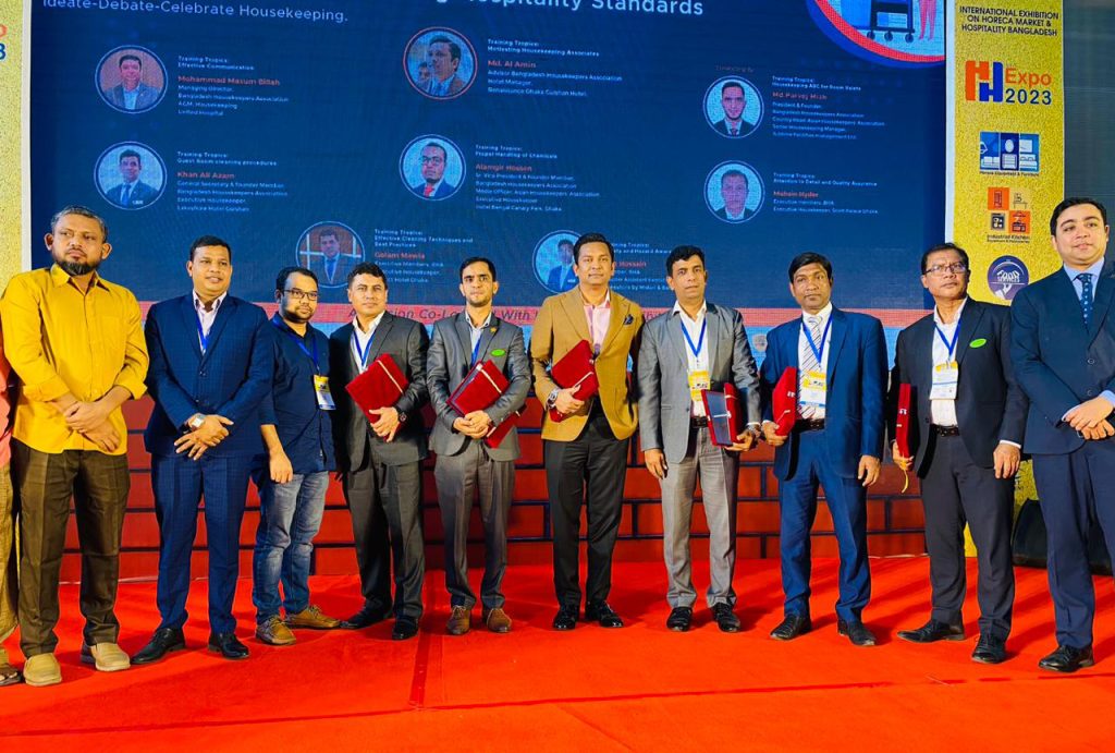 BHA participated a daylong journey to mastering hospitality standards at HH Expo 2023